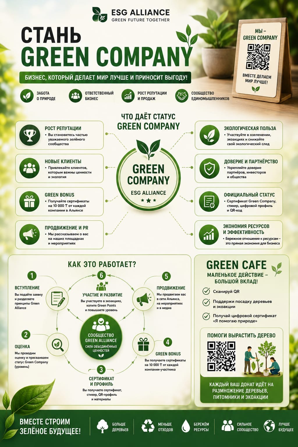 Стань Green Company — что даёт статус