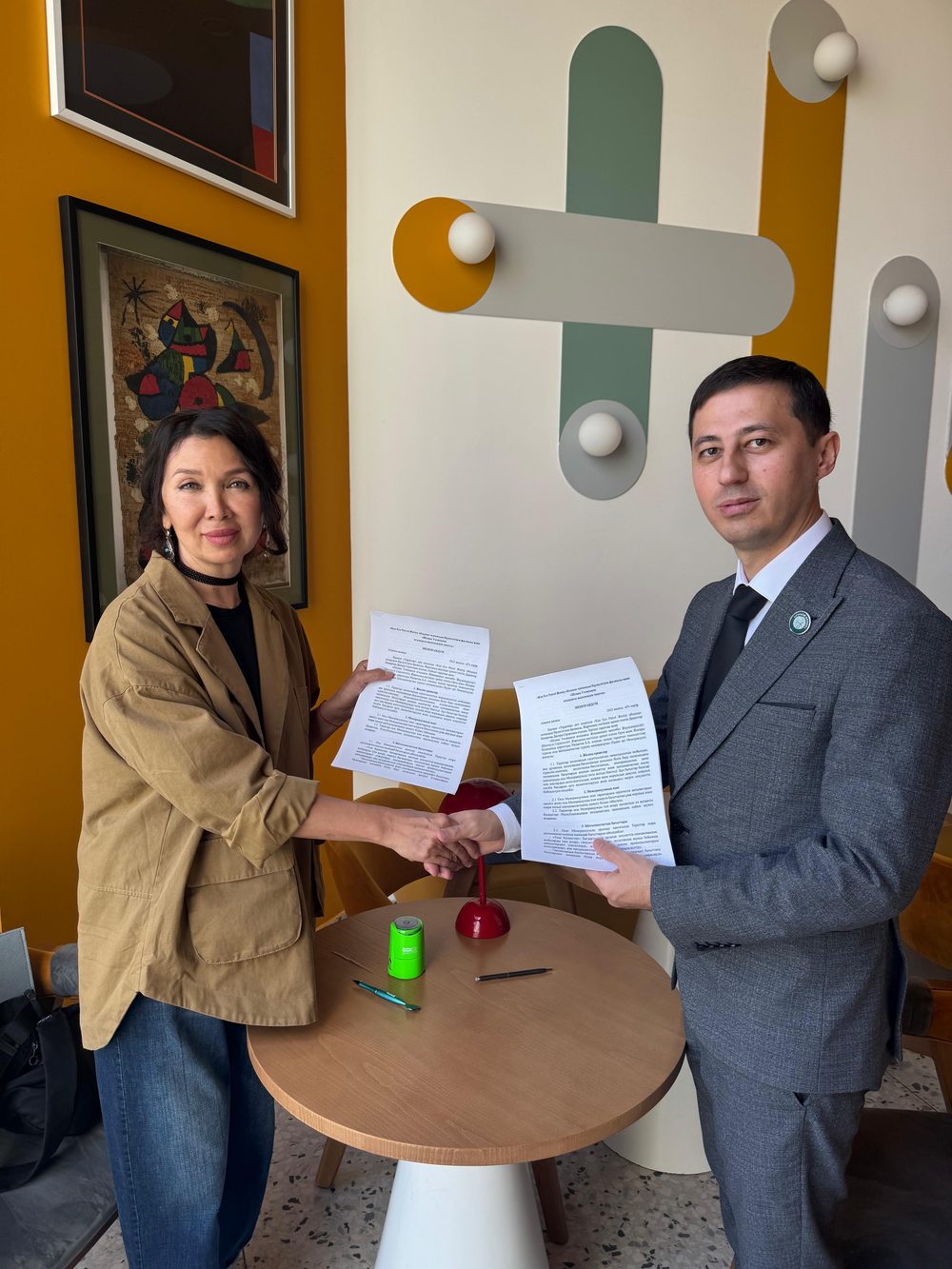 Подписание меморандума о партнёрстве